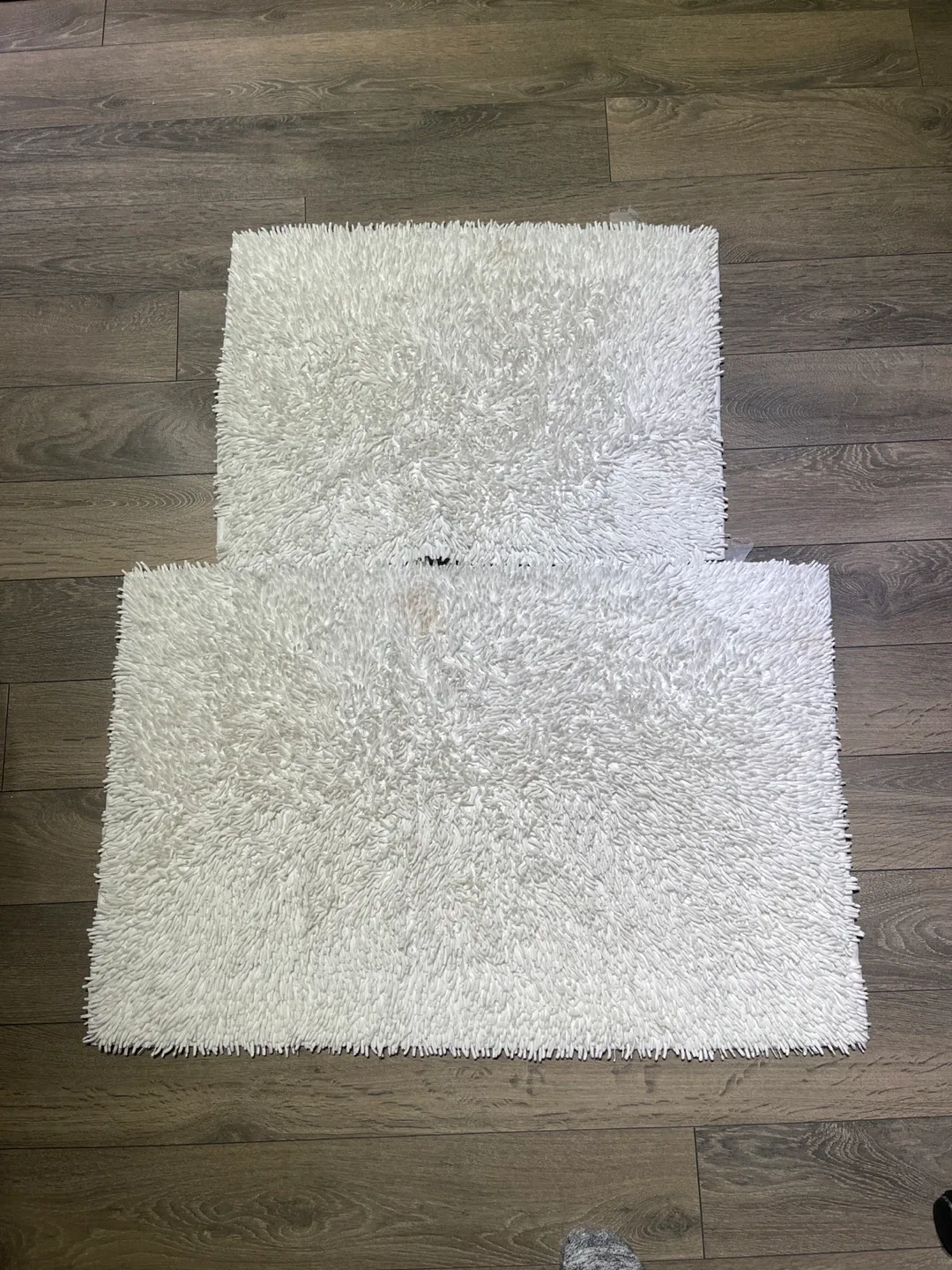 White Shag Rugs - Set of 2 thumbnail