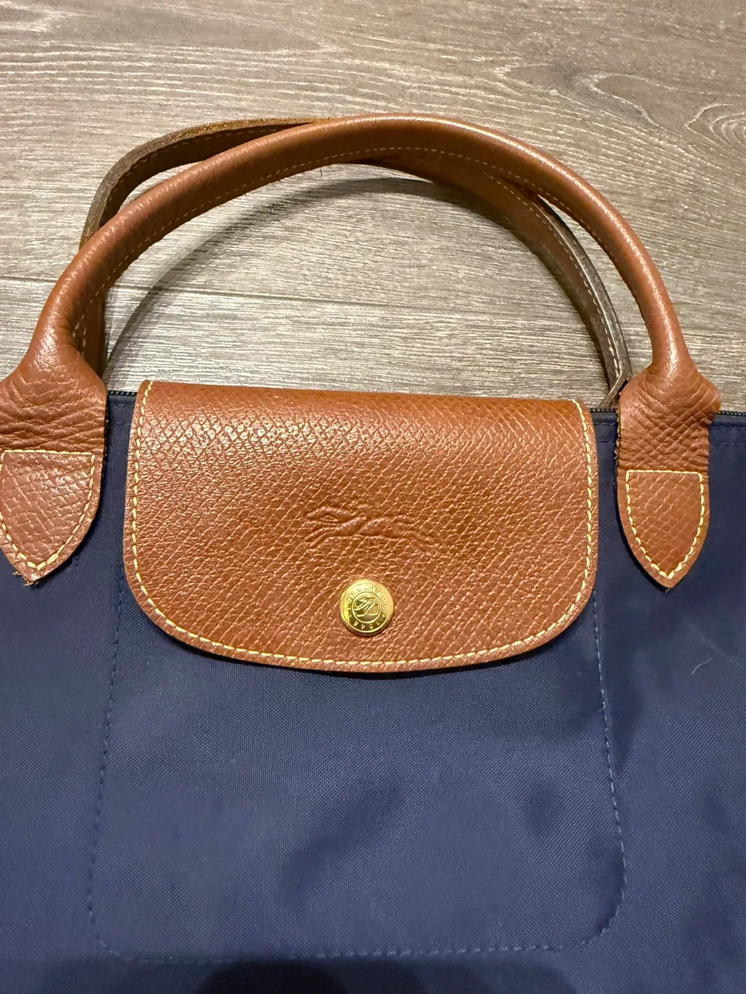 Longchamp Le Pliage Tote Bag Medium  - Navy Blue image indicator(2)