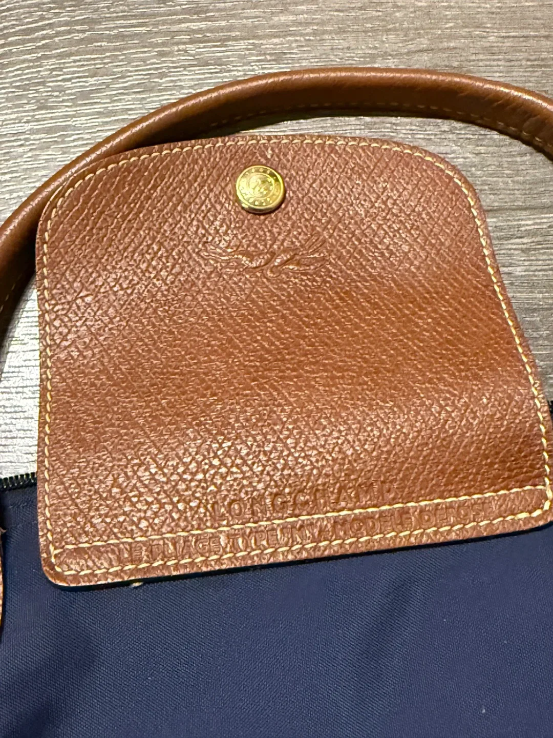 Longchamp Le Pliage Tote Bag Medium  - Navy Blue image indicator(5)