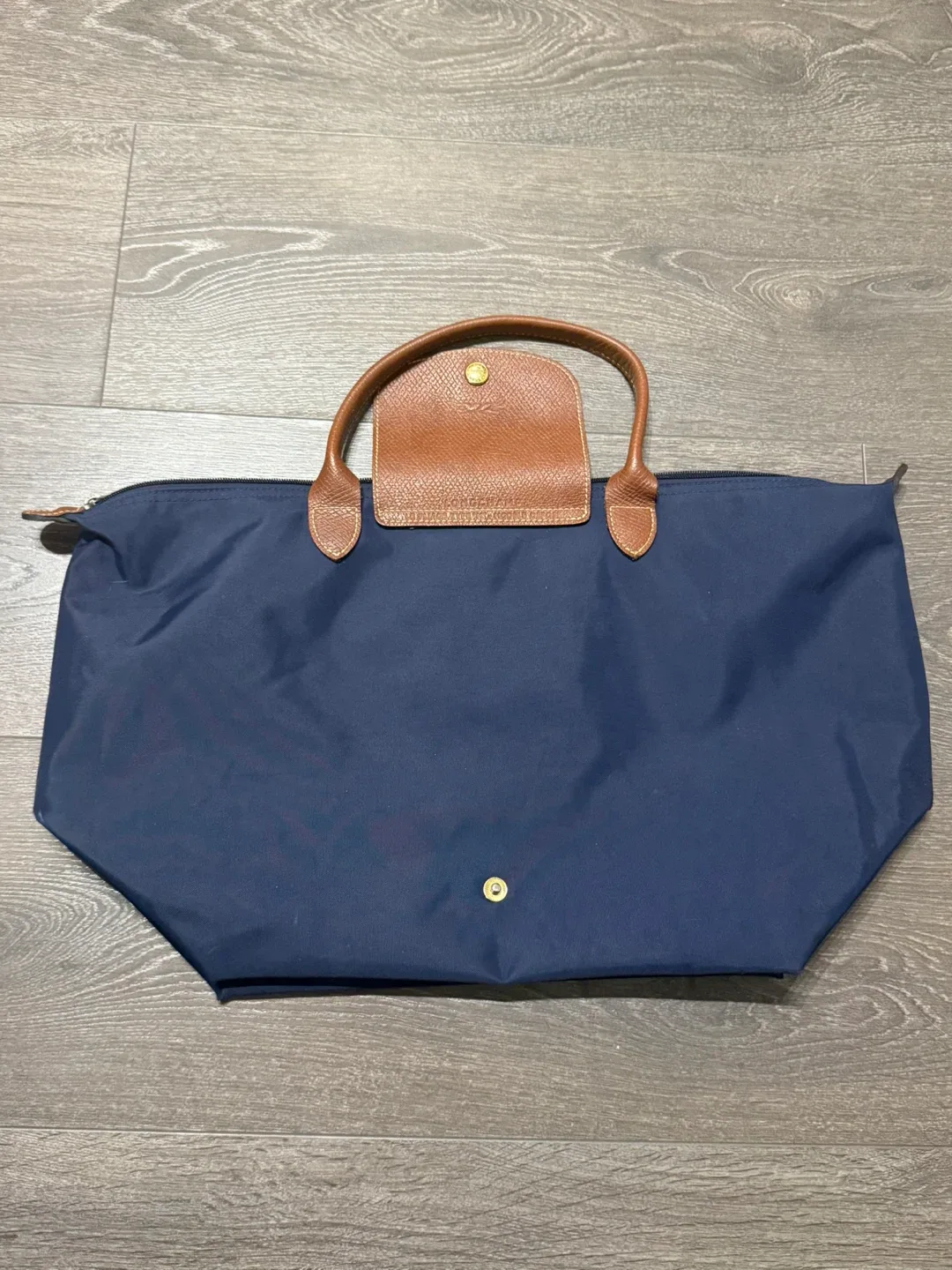 Longchamp Le Pliage Tote Bag Medium  - Navy Blue image indicator(7)