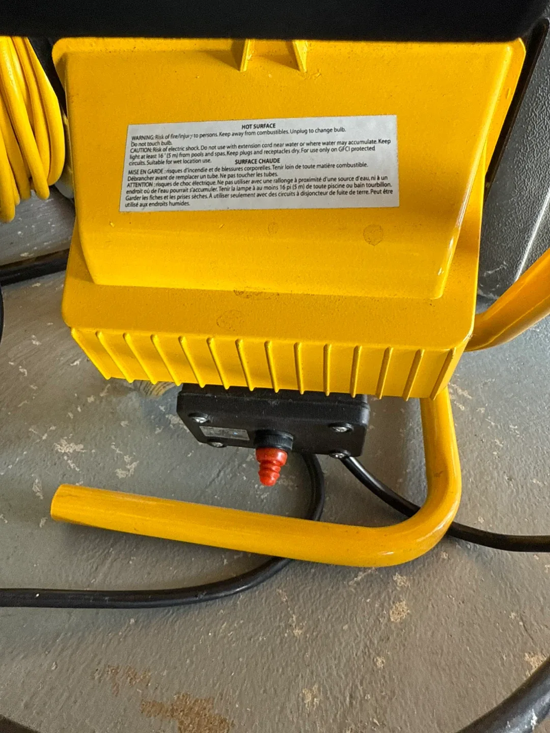 Noma Work Light - Yellow image indicator(3)