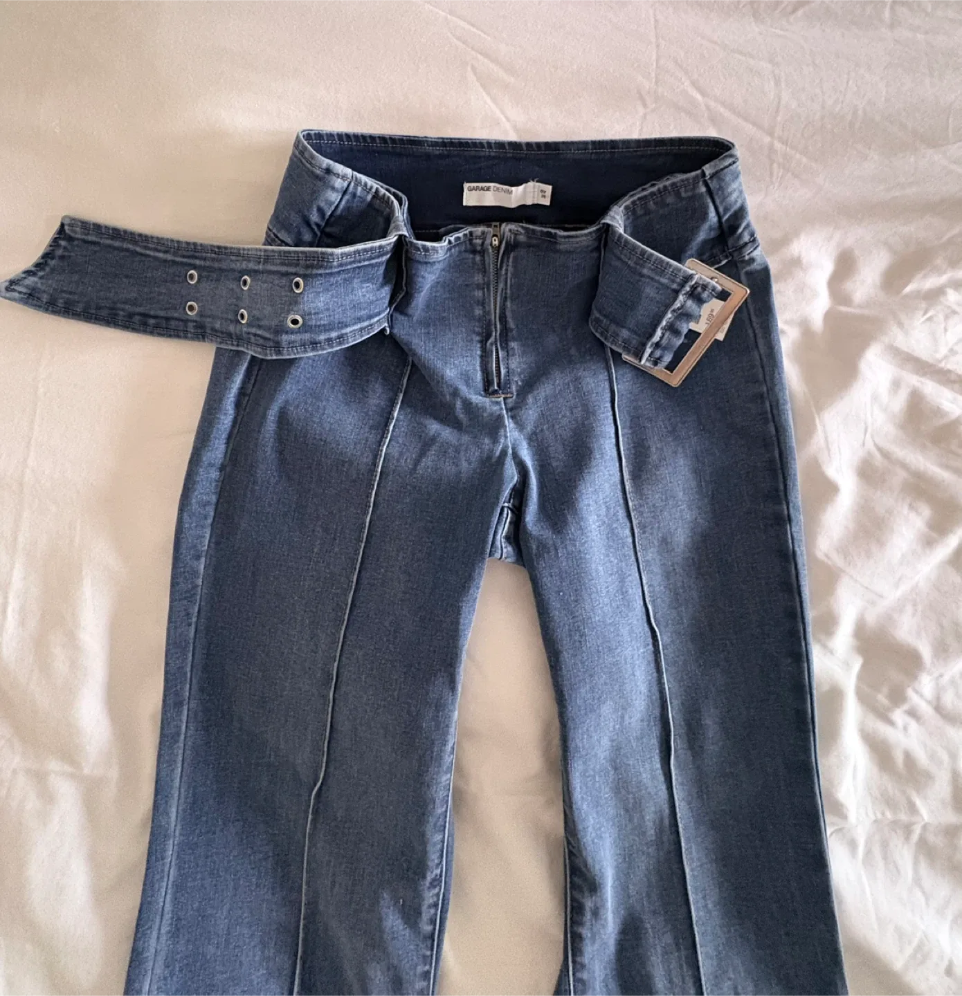 Garage Denim Flare Jeans image indicator(4)