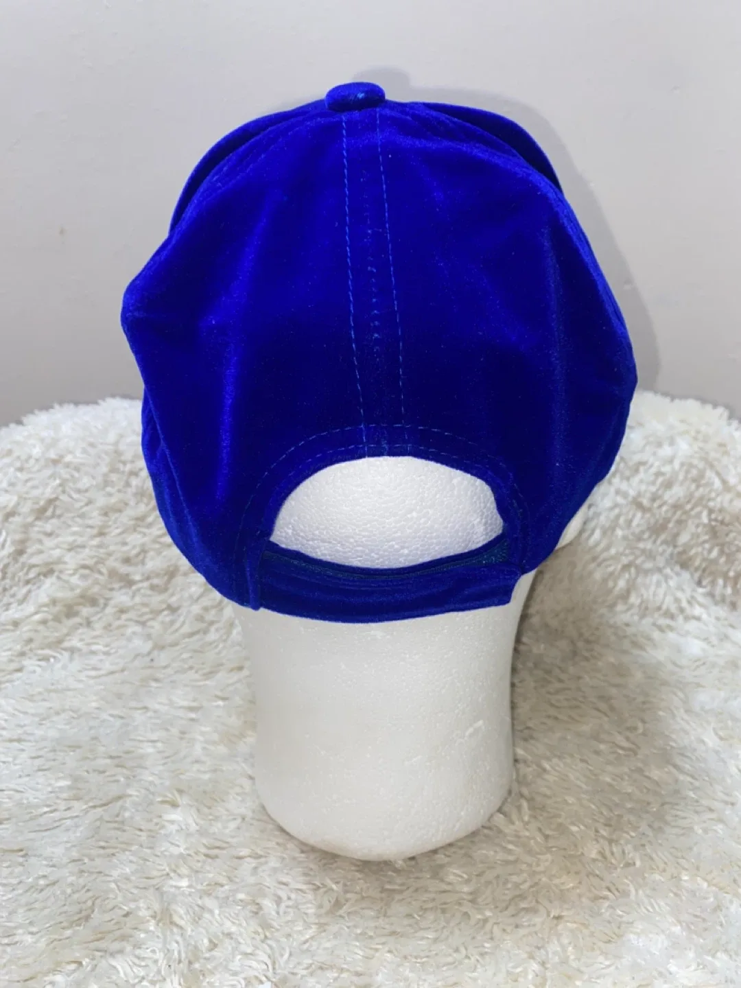 Custom Velvet Blue New York Yankees Cap (Unisex) image indicator(2)