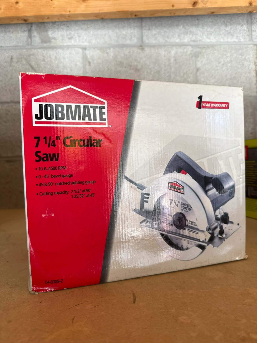 Jobmate 7 1/4" Circular Saw - New in Box!