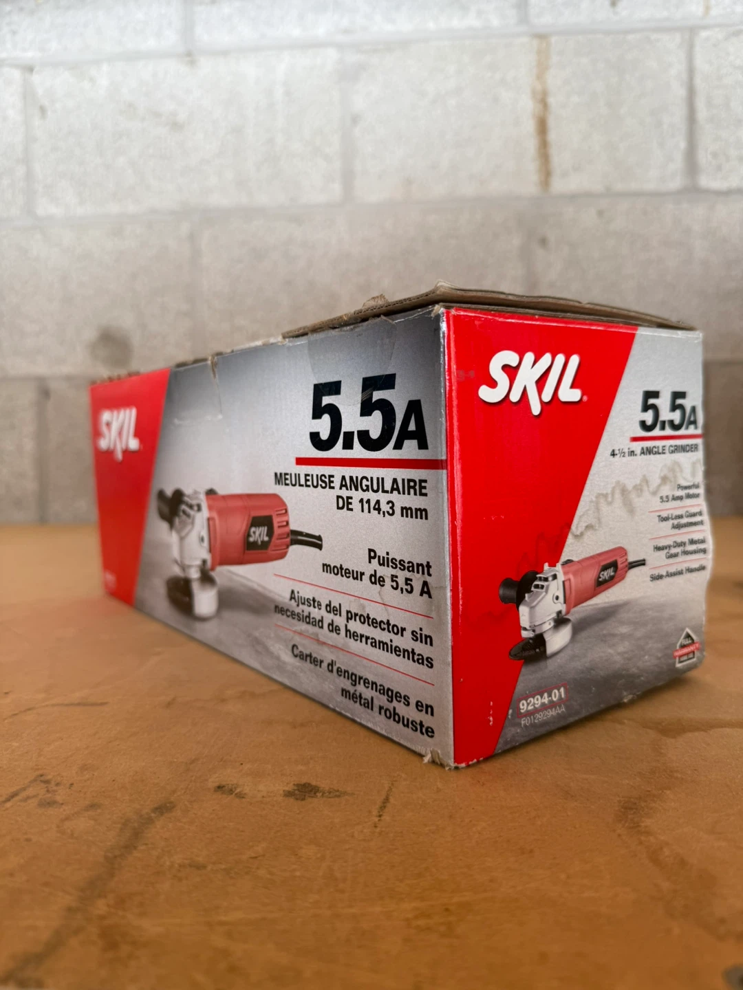 Skil 5.5A 4-1/2in Angle Grinder - New in Box! - photo 2
