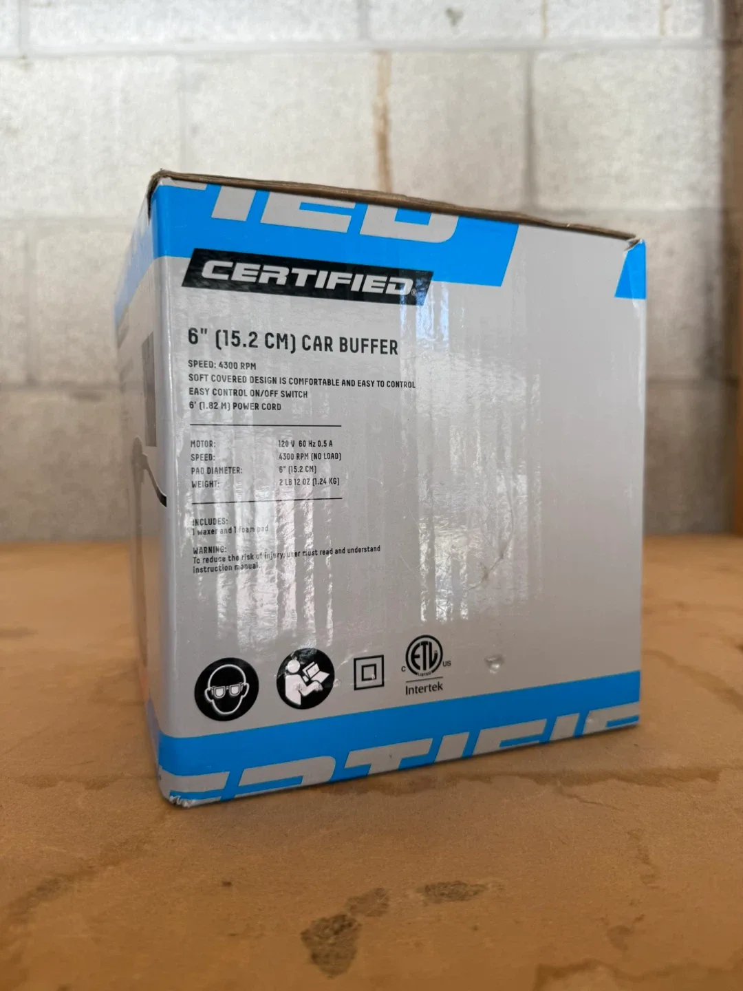 CERTIFIED 6" (15.2 cm) Car Buffer - NEW image indicator(2)