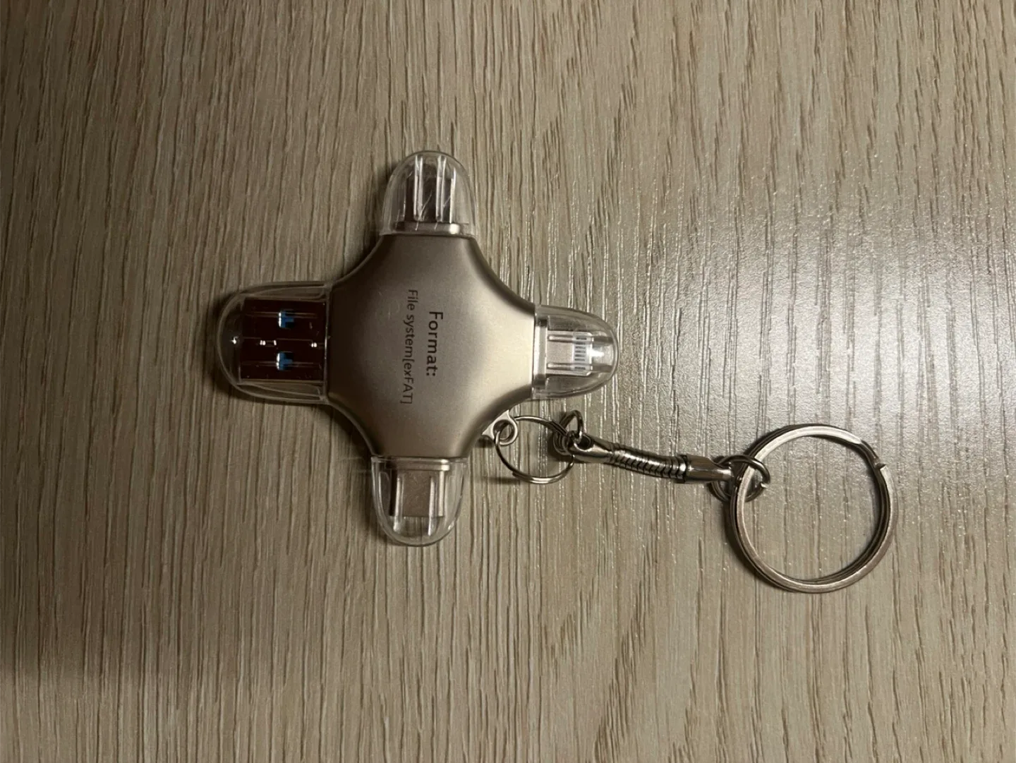 iDiskk 4-in-1 128GB USB Flash Drive image indicator(3)