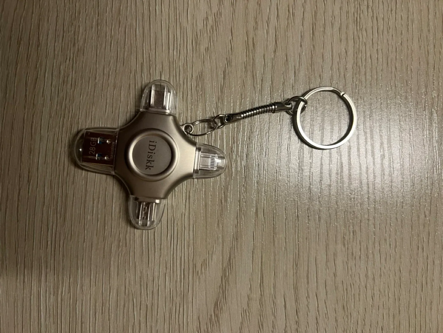 iDiskk 4-in-1 128GB USB Flash Drive image indicator(2)