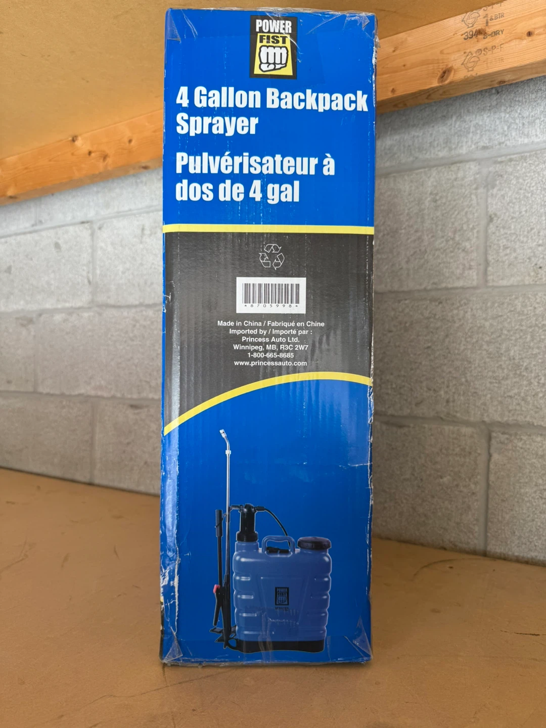 Power Fist 4 Gallon Backpack Sprayer - New - photo 4