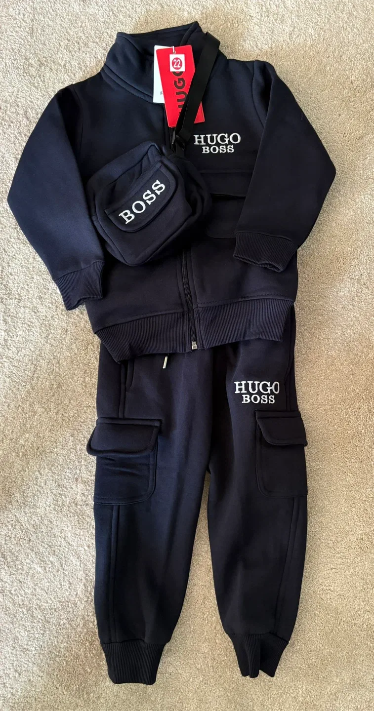 Hugo Boss Kids Tracksuit with Bag image indicator(2)