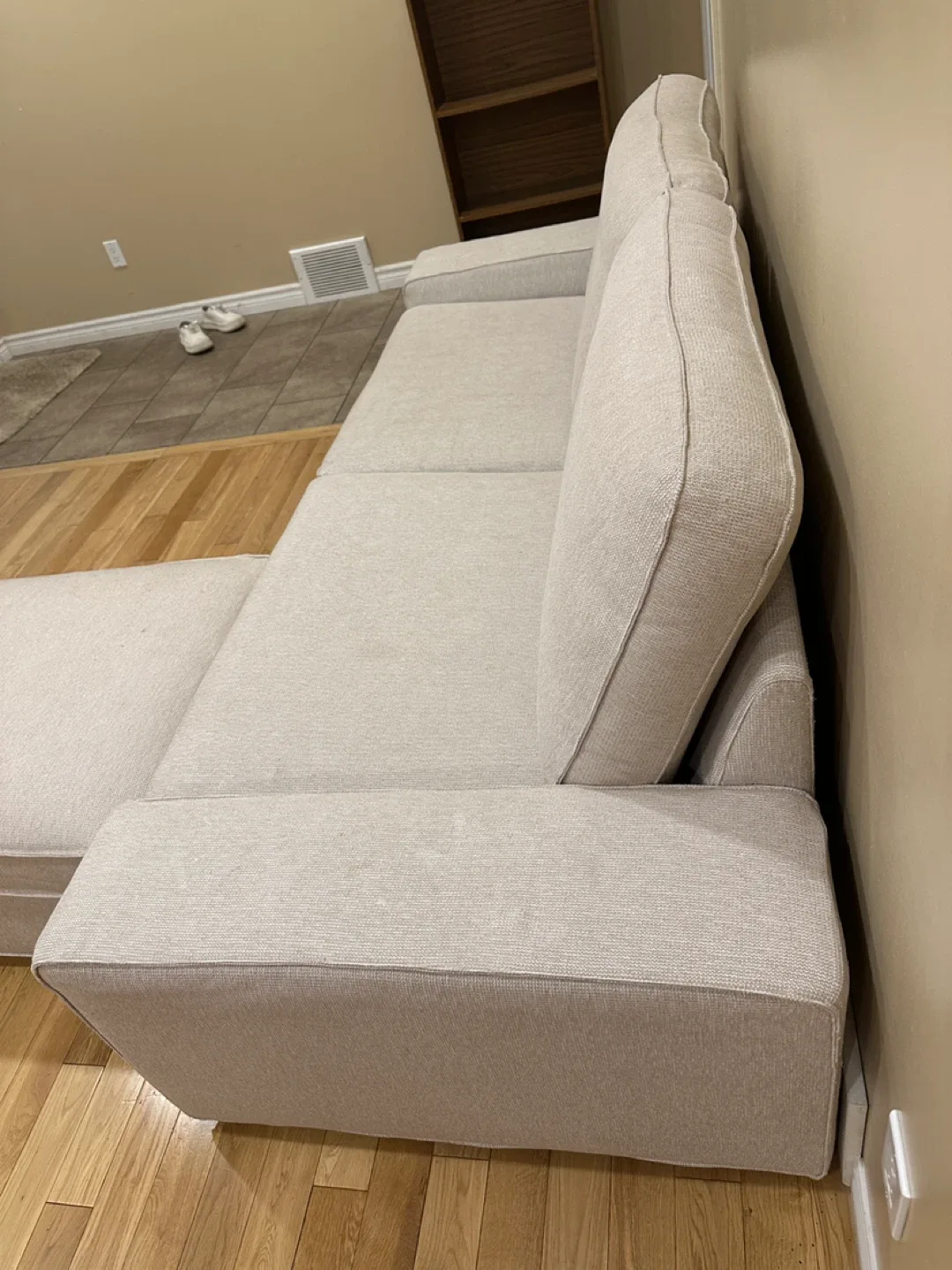 Beige IKEA Kivik Sectional With Ottoman (CAN DELIVER) image indicator(6)