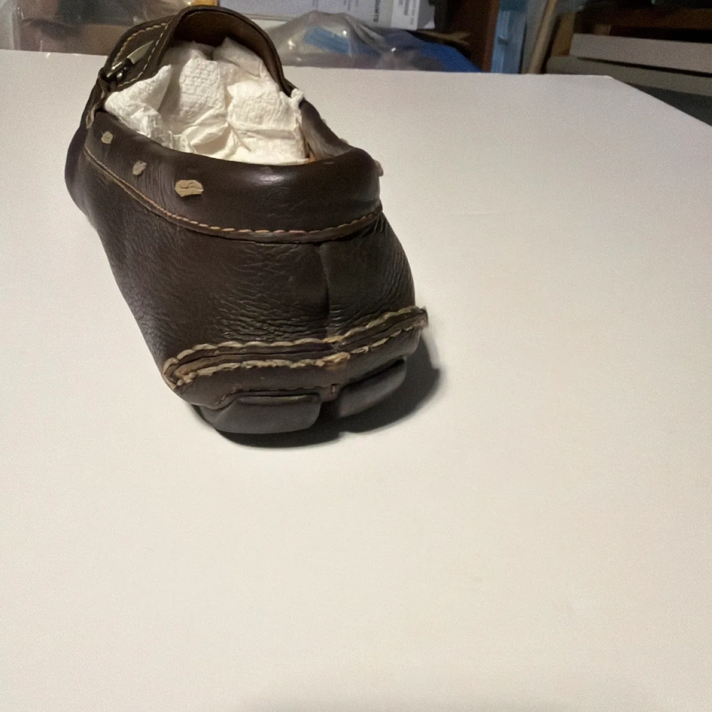 Prada Brown Leather Loafers image indicator(7)