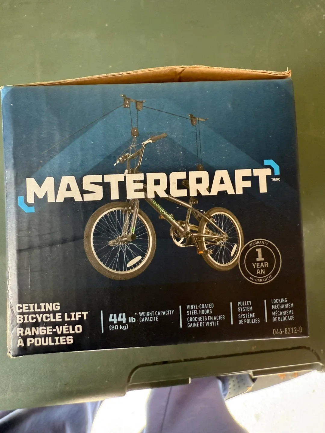 Mastercraft Ceiling Bicycle Lift - NEW in Box image indicator(5)
