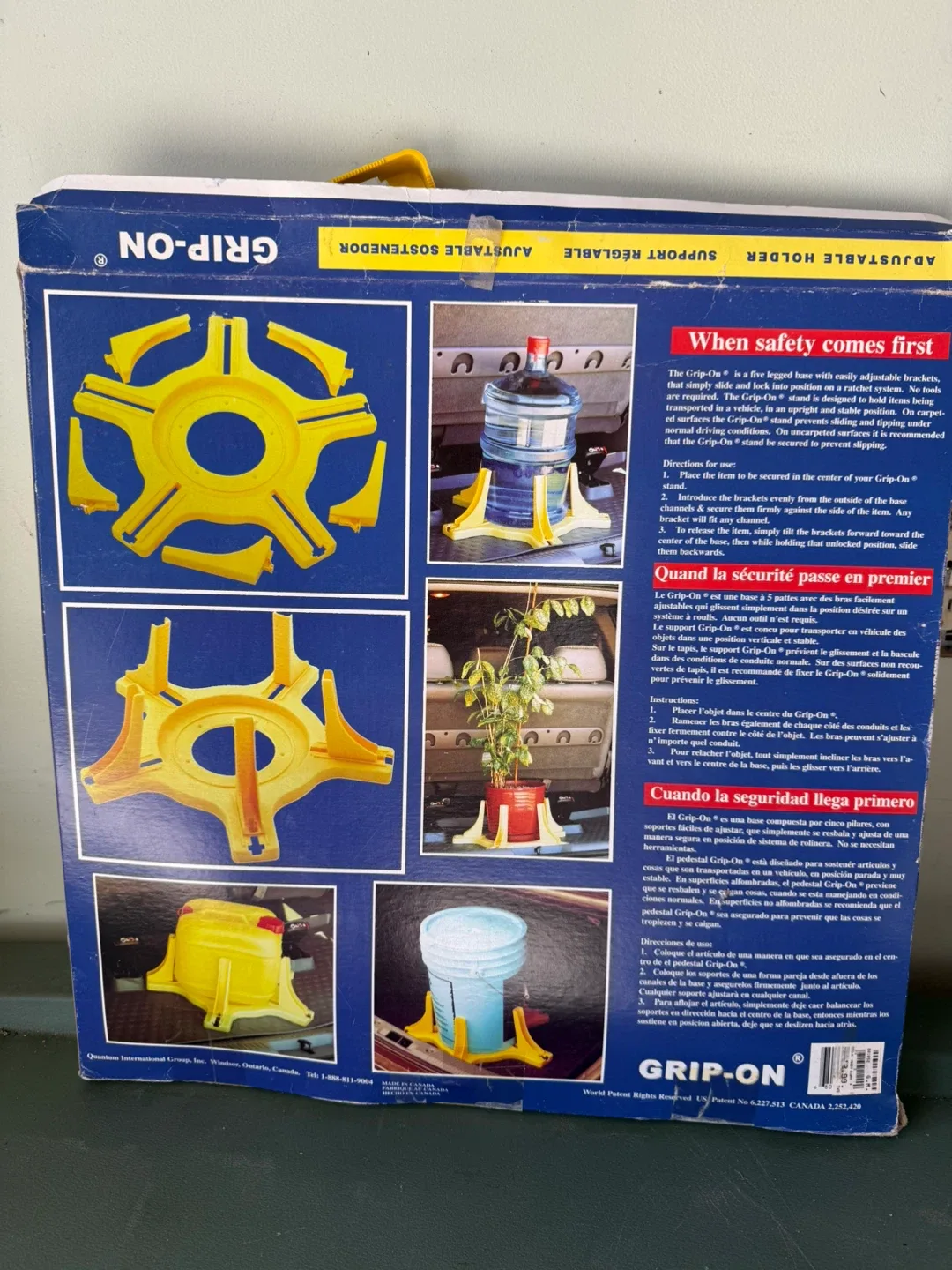 Grip-On Adjustable Holder - Secure Transport image indicator(3)