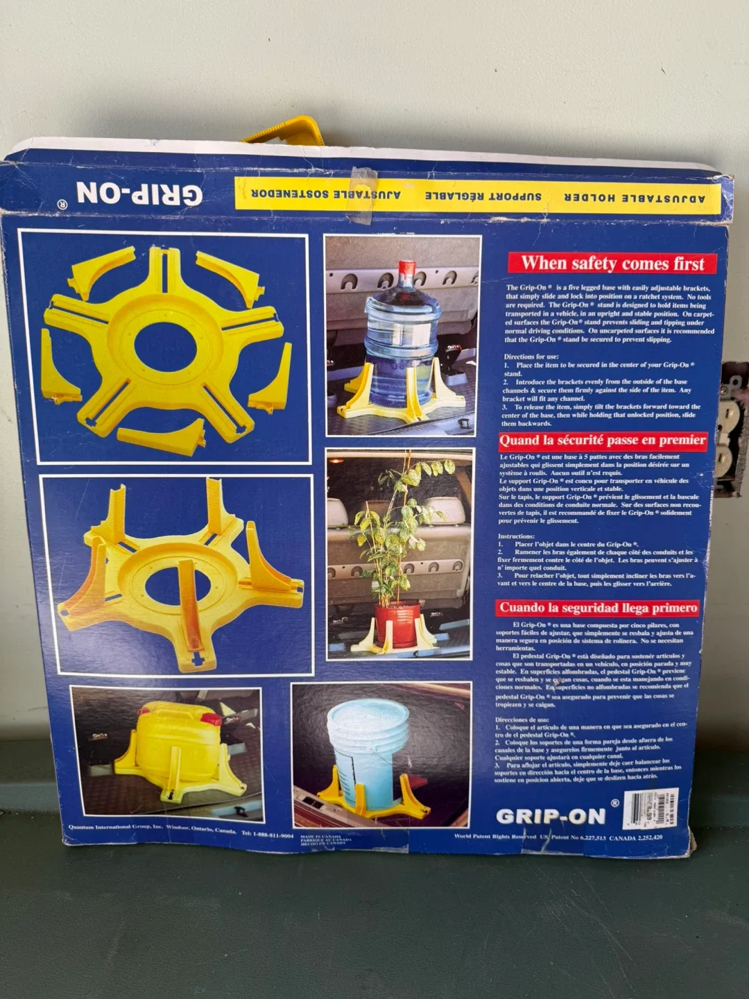 Grip-On Adjustable Holder - Secure Transport image indicator(2)