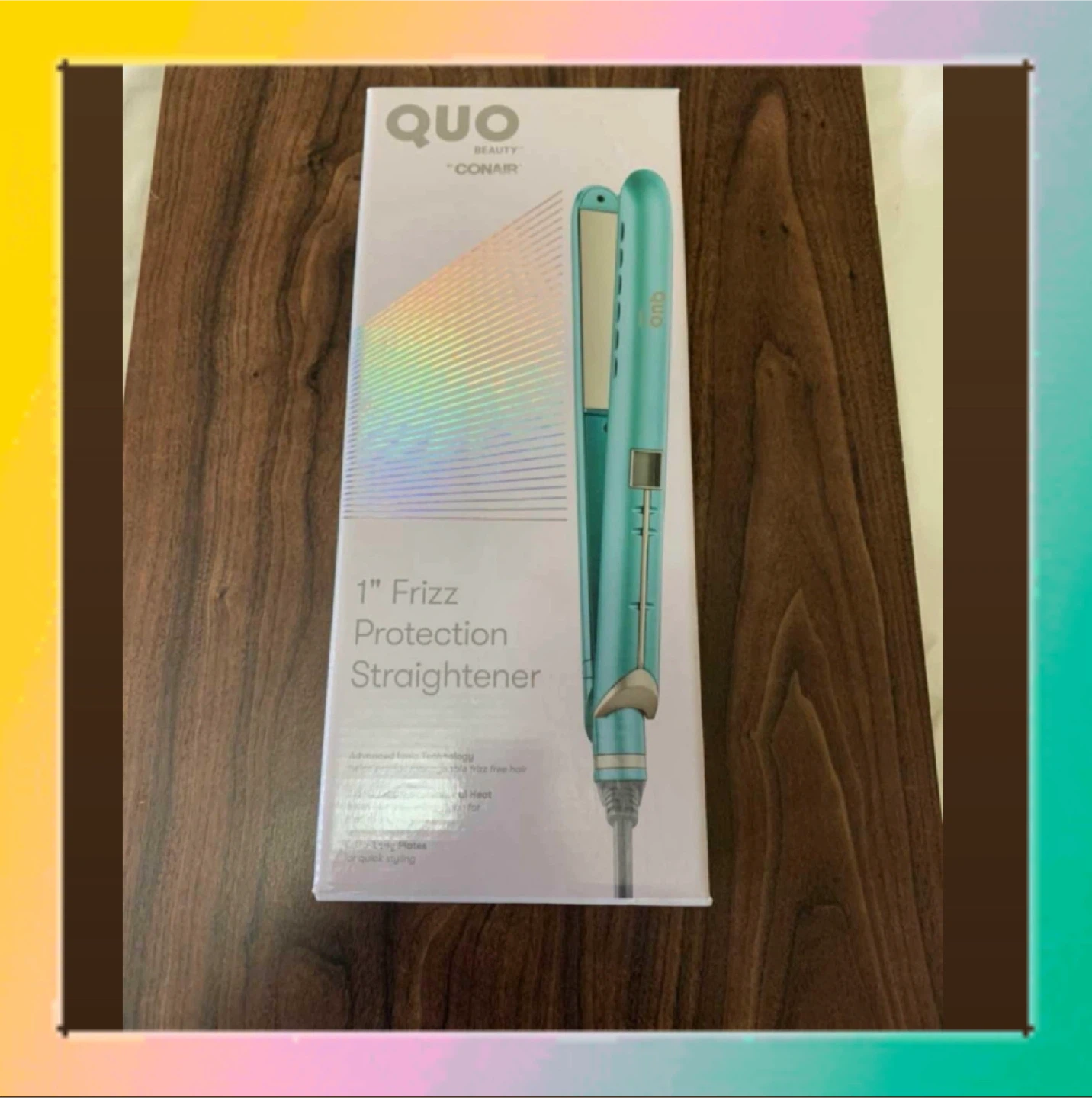 Quo by Conair 1” Frizz Protection Straightener