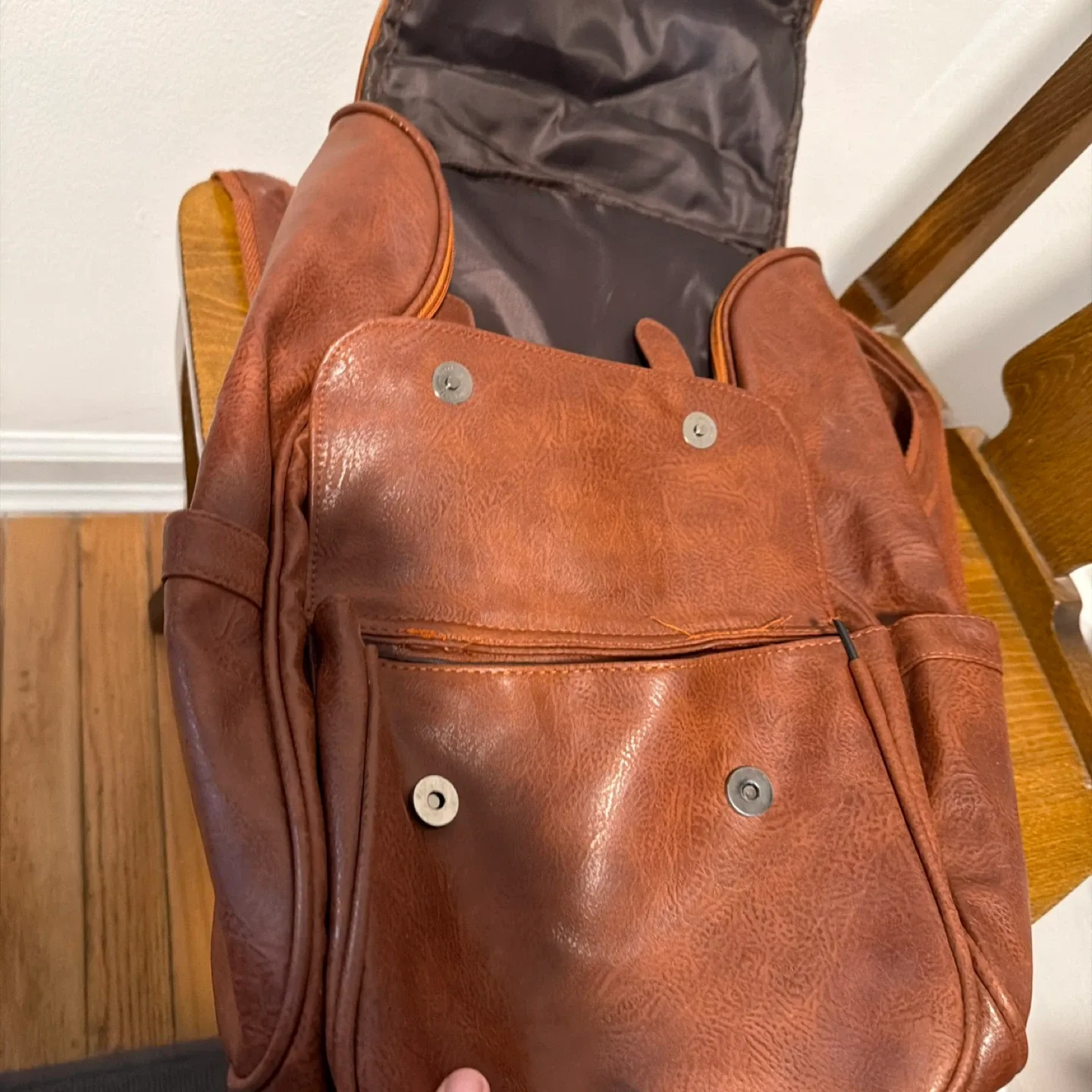 XDL Andong Leather Backpack - Brown image indicator(6)