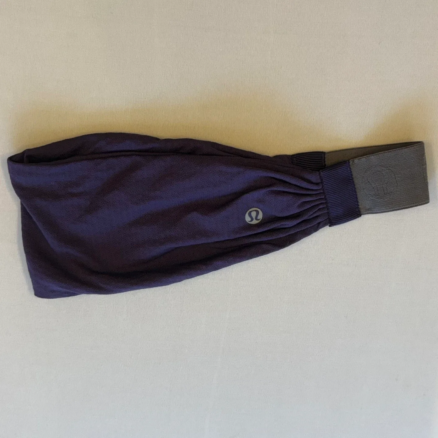 Lululemon Fringe Fighter Headband Deep Purple Dark Grey image indicator(2)