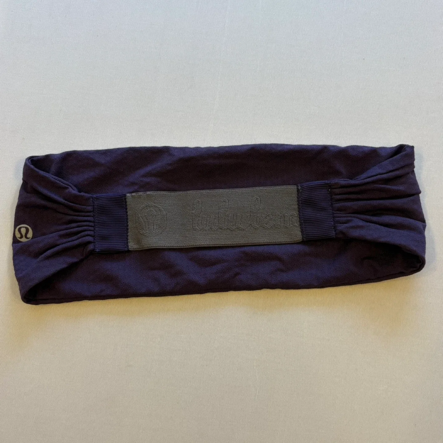 Lululemon Fringe Fighter Headband Deep Purple Dark Grey image indicator(3)