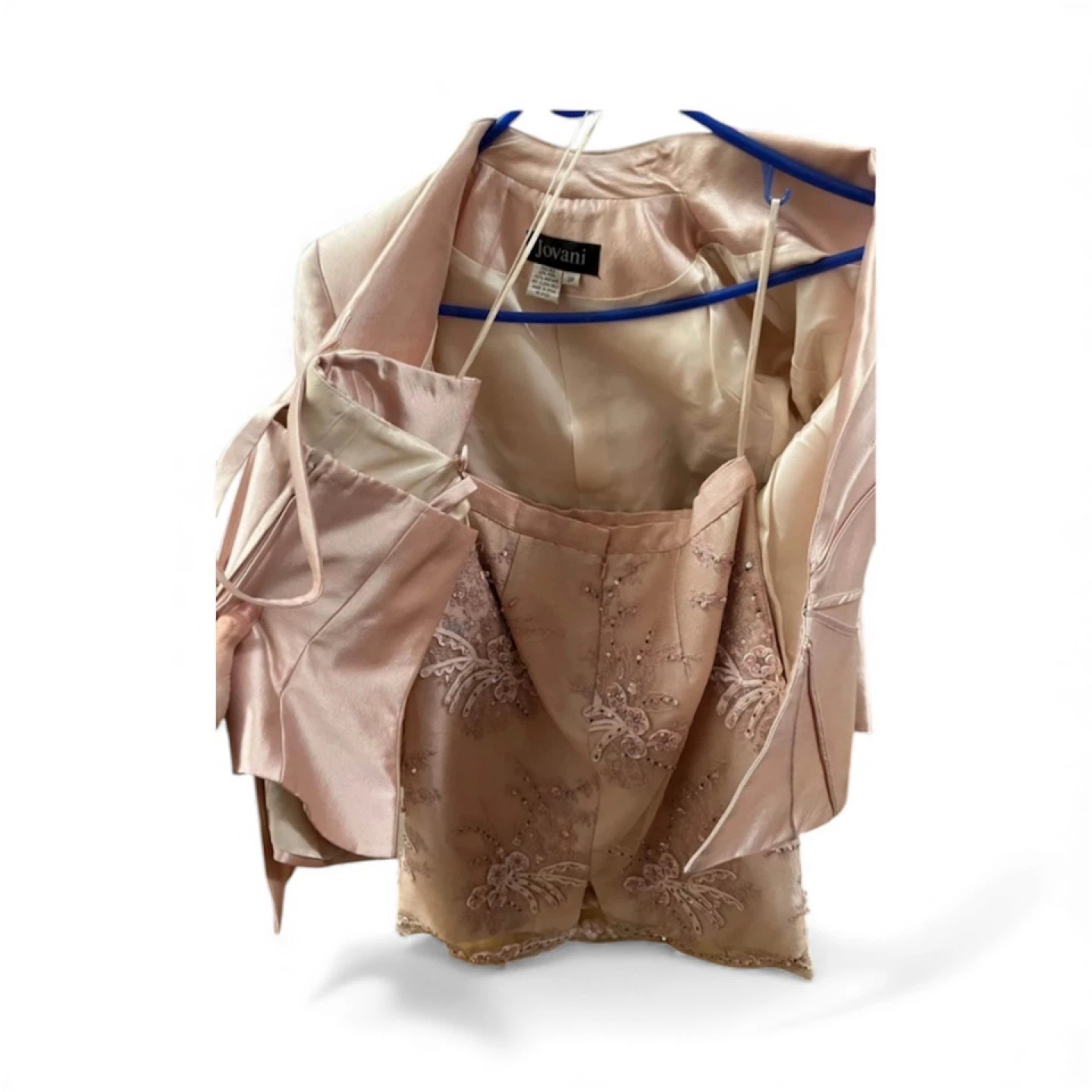 Jovani 2PC Silk Blend Suit - Size 2P - photo 2