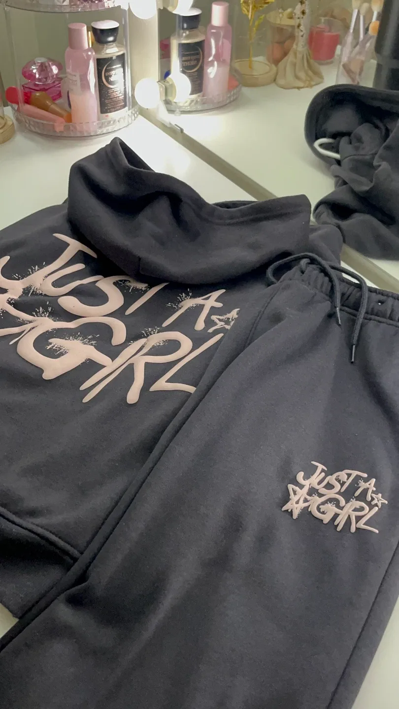 Just A Girl Black Matching Set image indicator(2)