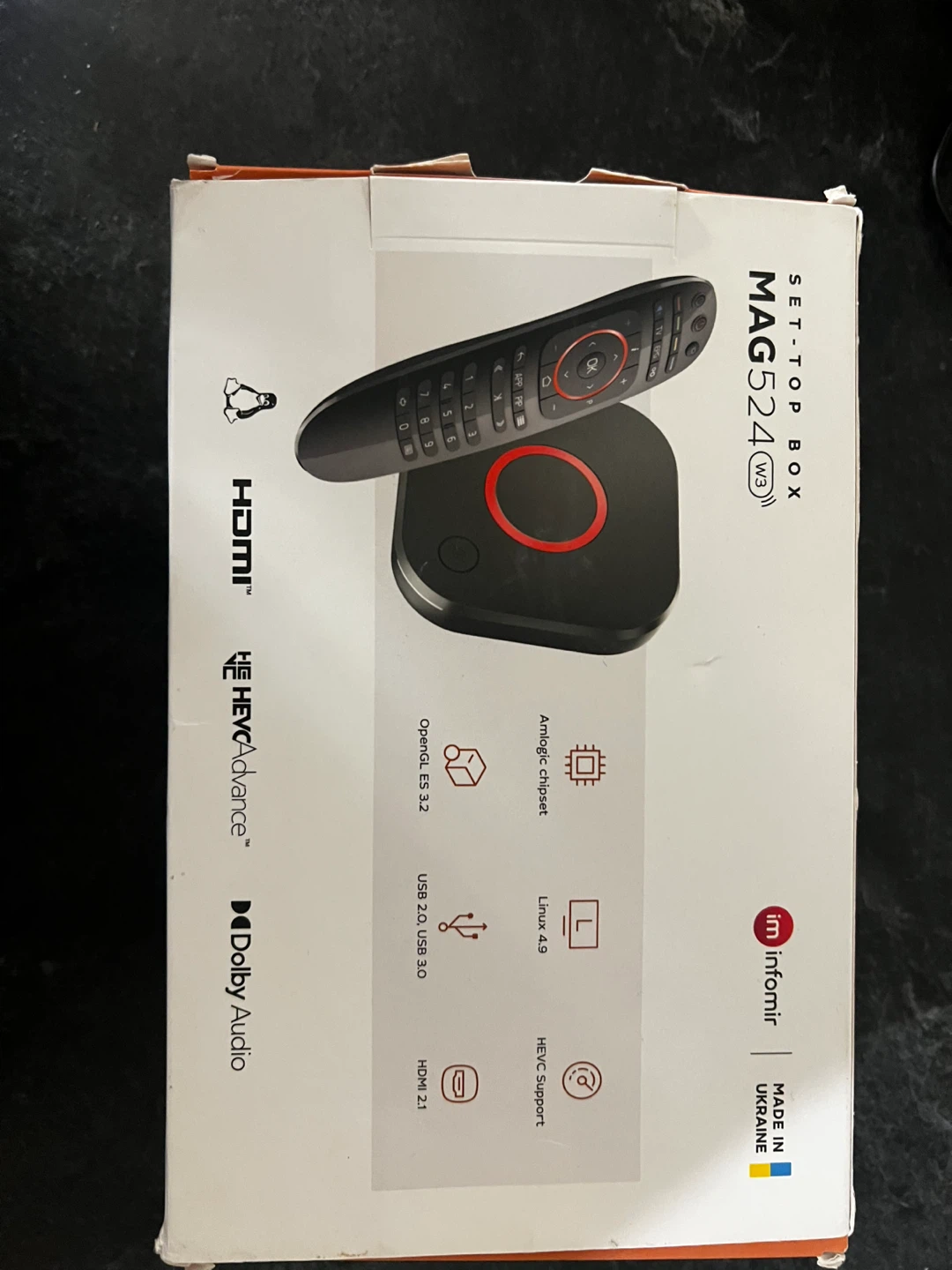 Infomir MAG 524w3 4K IPTV Box - photo 4