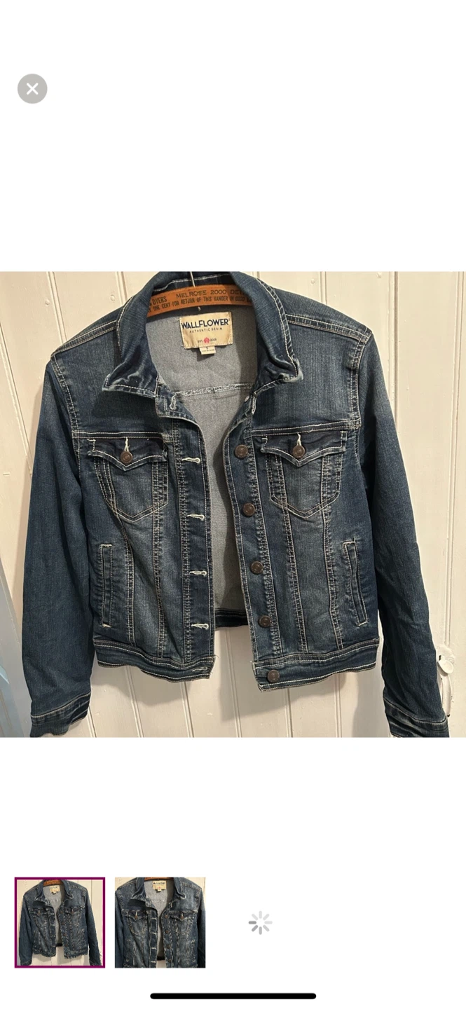 Wallflower Authentic Denim Jacket - Size Small