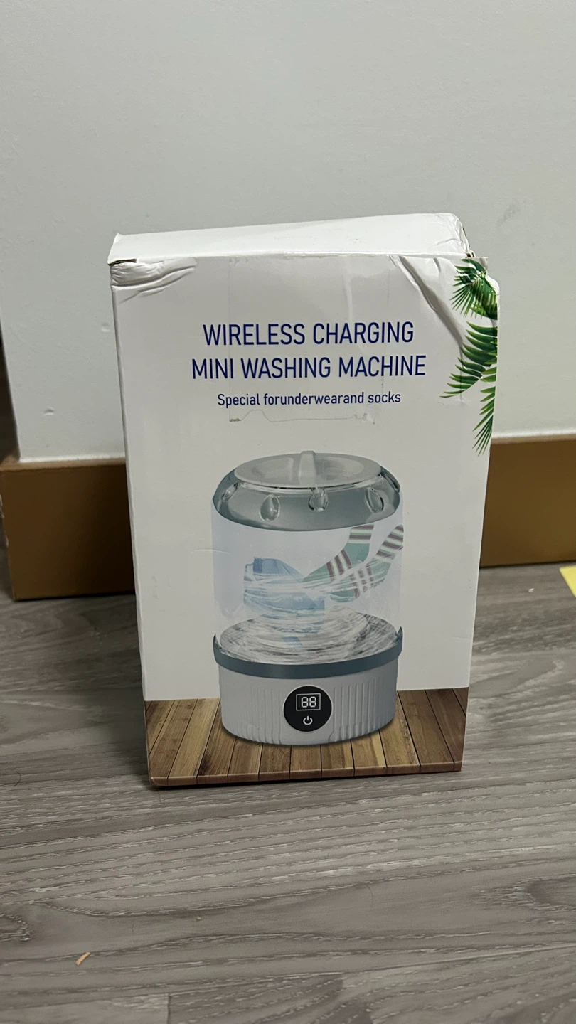 Mini Washing Machine - Wireless Charging