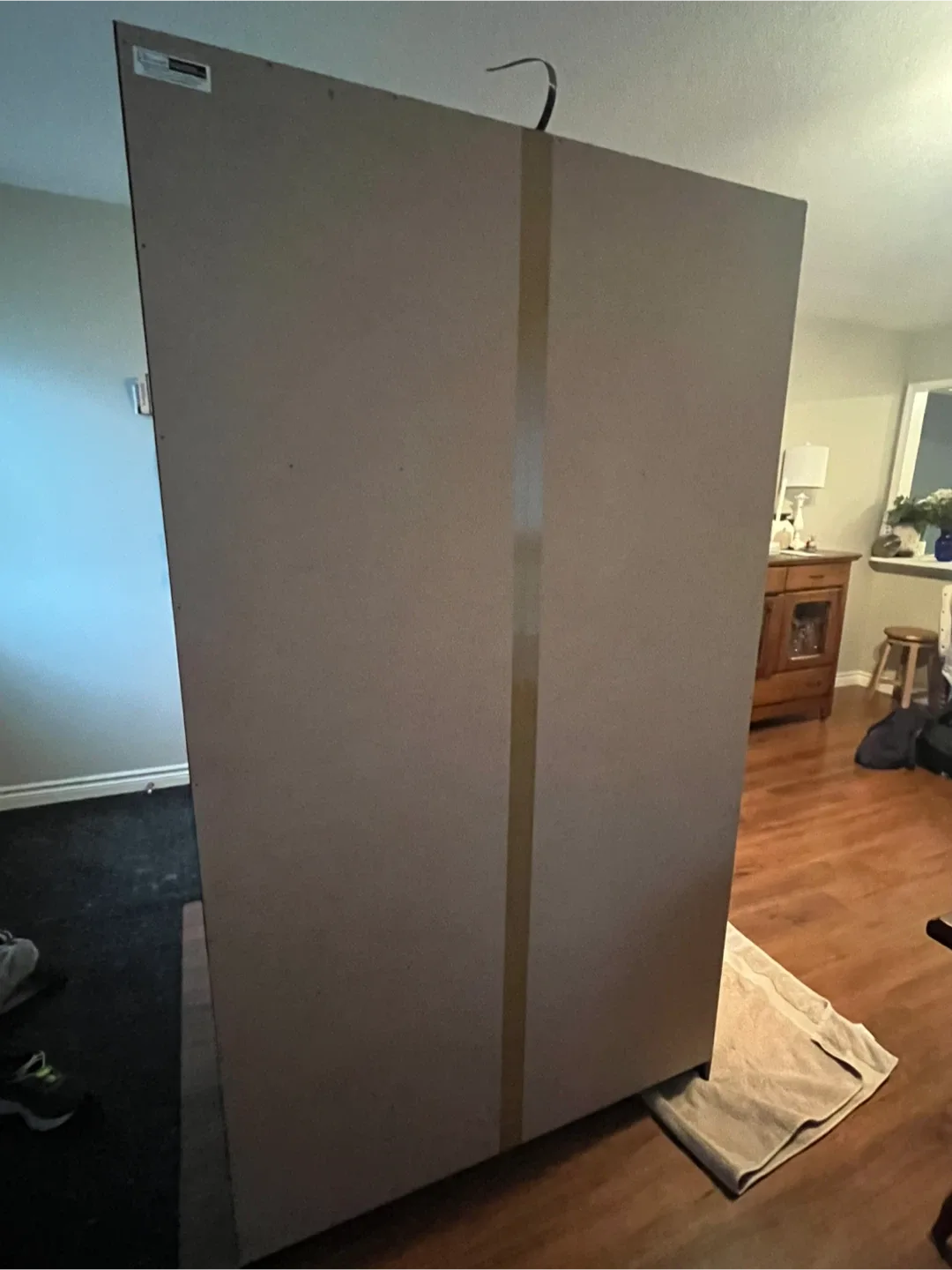 Dark Brown Wardrobe with Drawers image indicator(8)