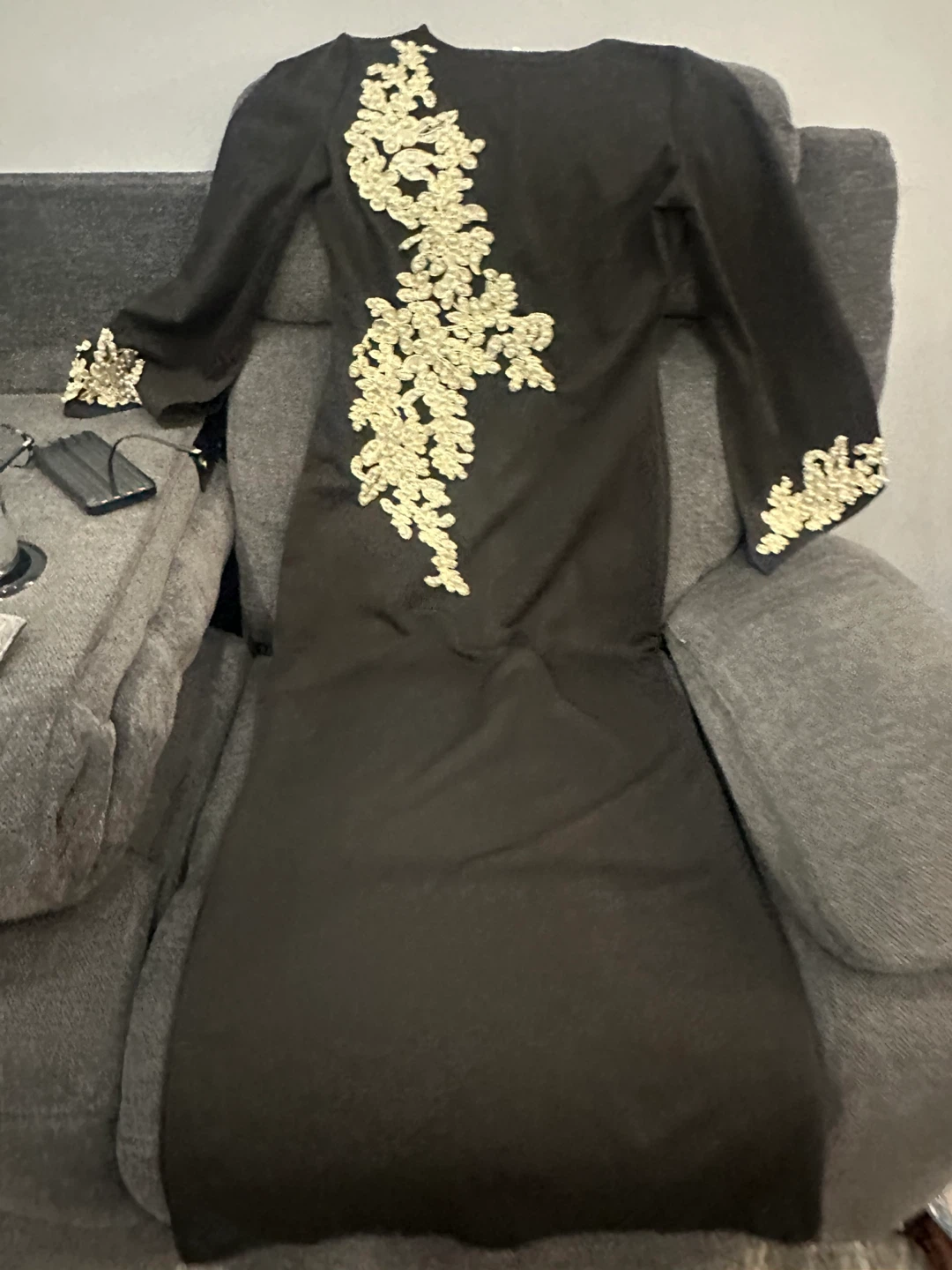 Black Embellished Dress