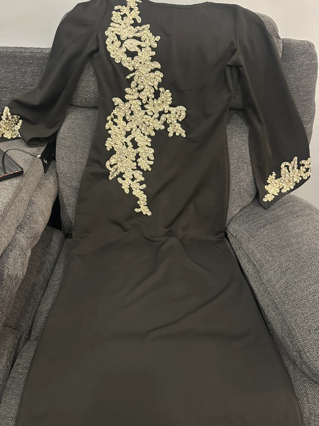 Black Embellished Dress - photo 2