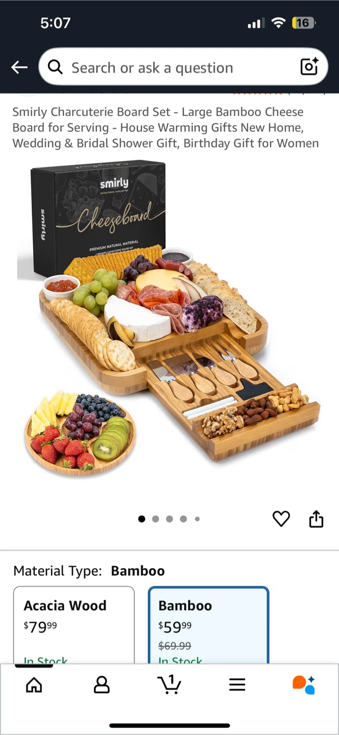 BRAND NEW -  Charcuterie Board Set - photo 4