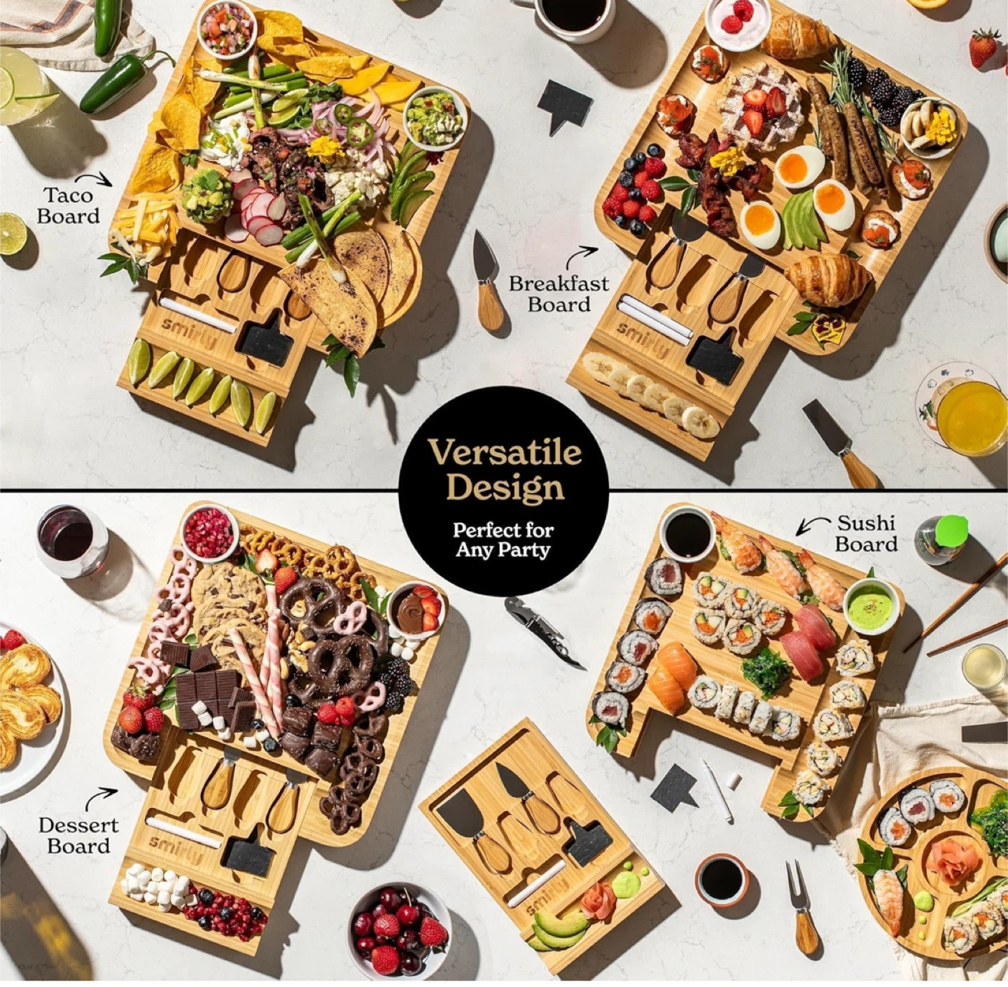 BRAND NEW -  Charcuterie Board Set - photo 3