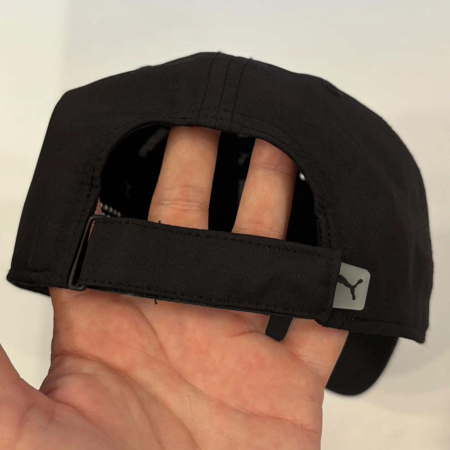 PUMA Black Performance Baseball Cap Strapback Monochrome - photo 4