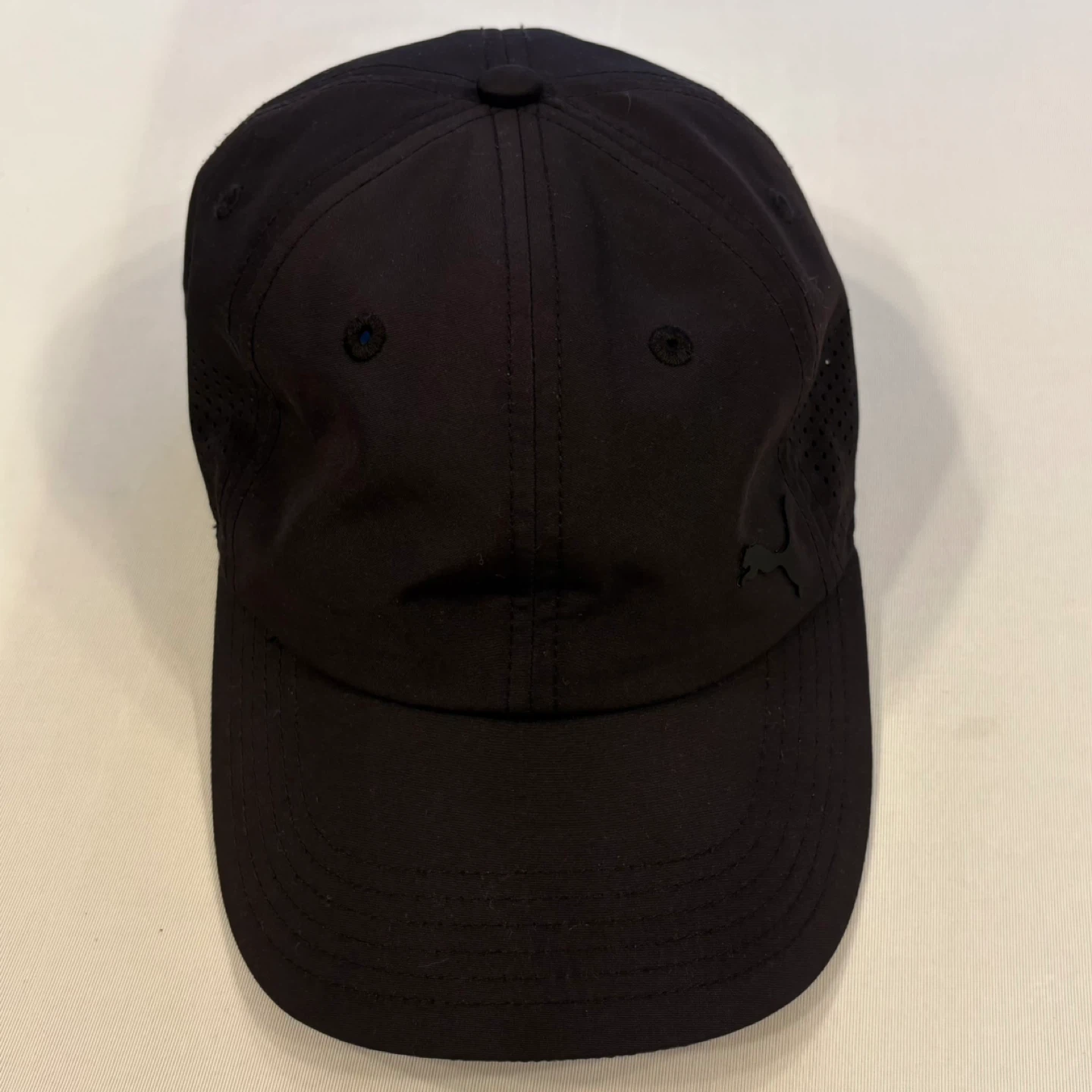 PUMA Black Performance Baseball Cap Strapback Monochrome - photo 2