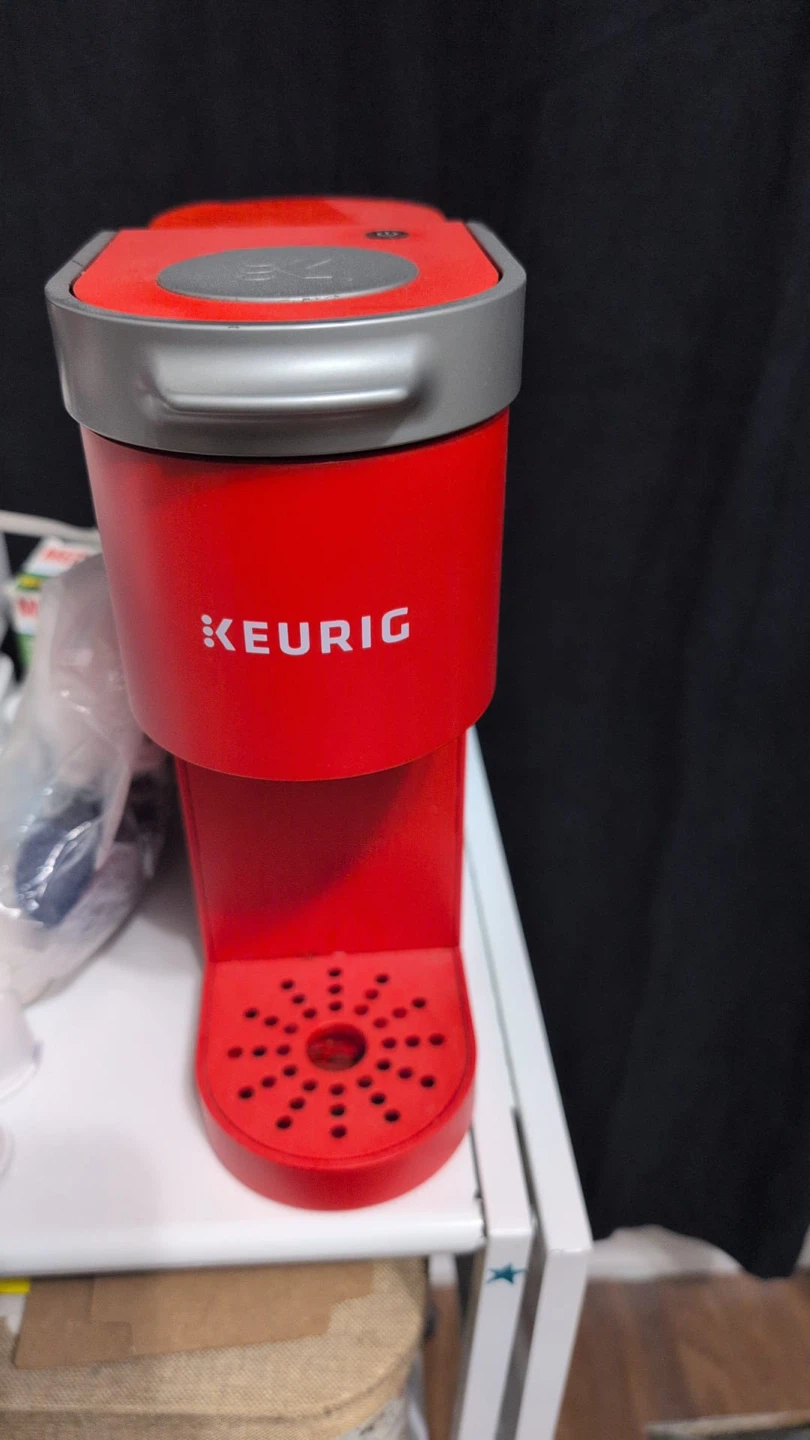 Red Keurig K-Mini Coffee Maker