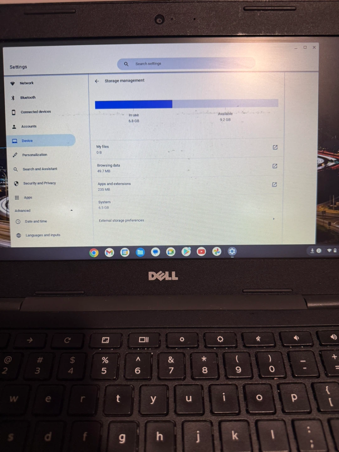 Dell Chromebook 11 3180 with charger