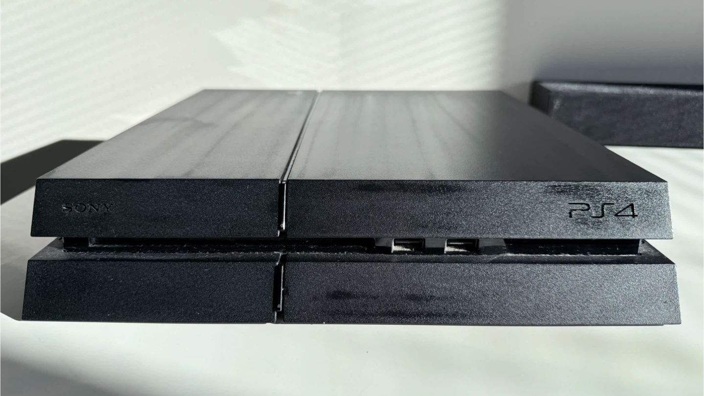 PS4 Console with Games and Controllers