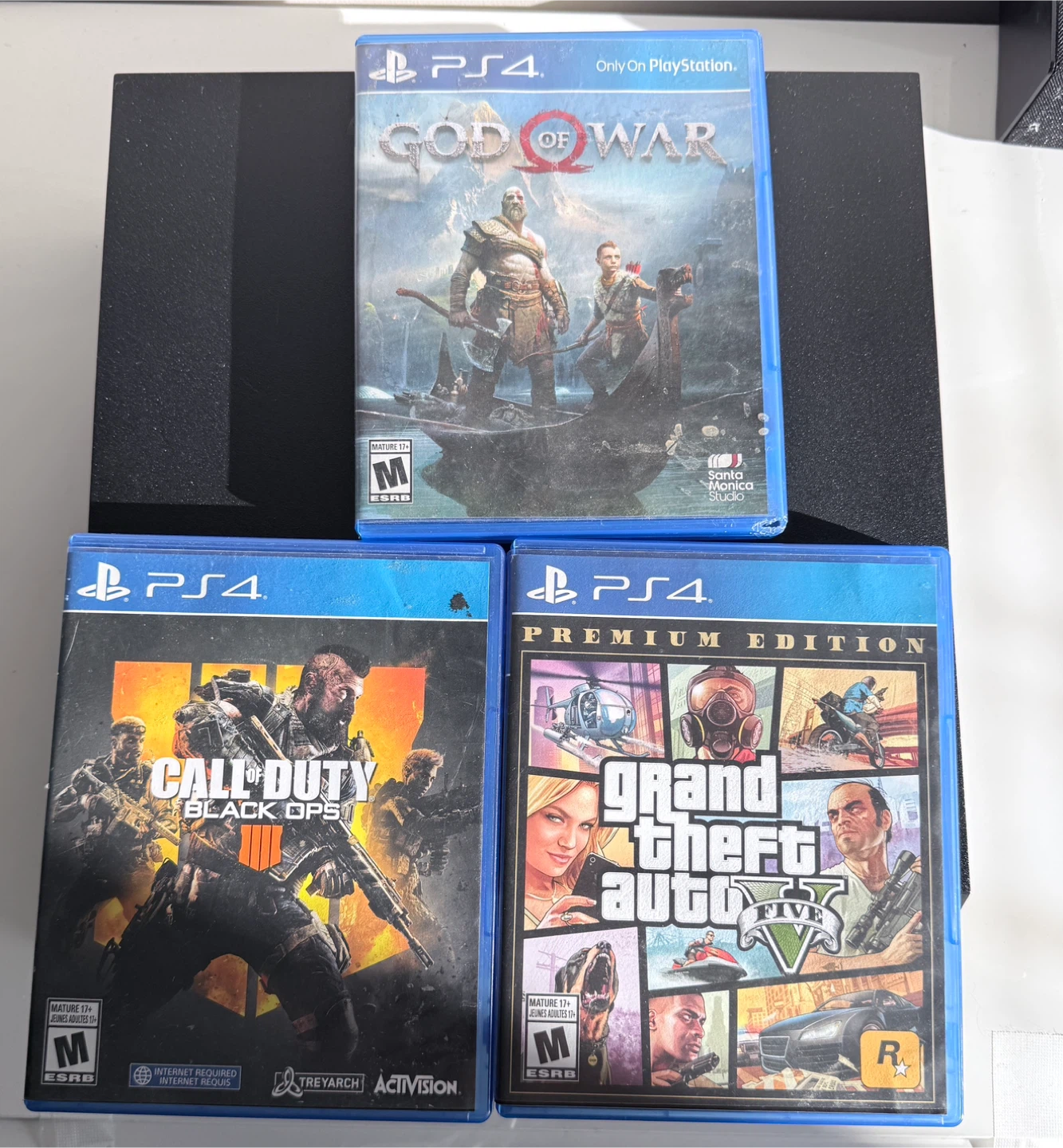 PS4 Console with Games and Controllers - photo 3