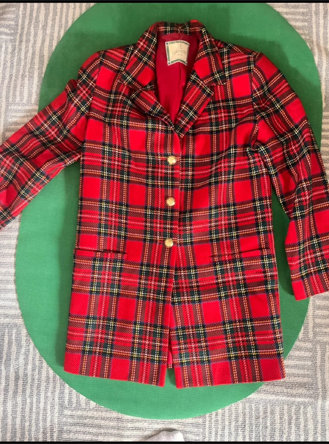 Country by Jax Red Plaid Blazer - photo 5