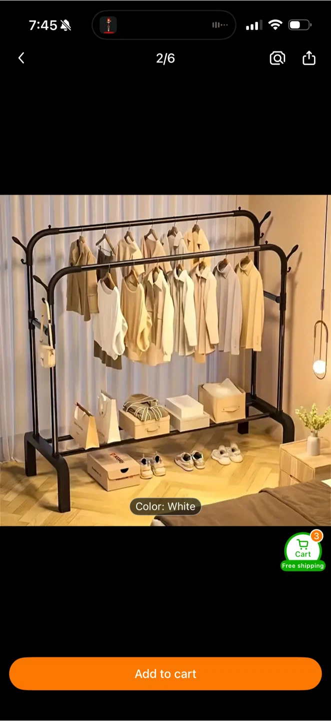 Double Clothes Rack / Garment Organizer - MUST GO! - photo 2