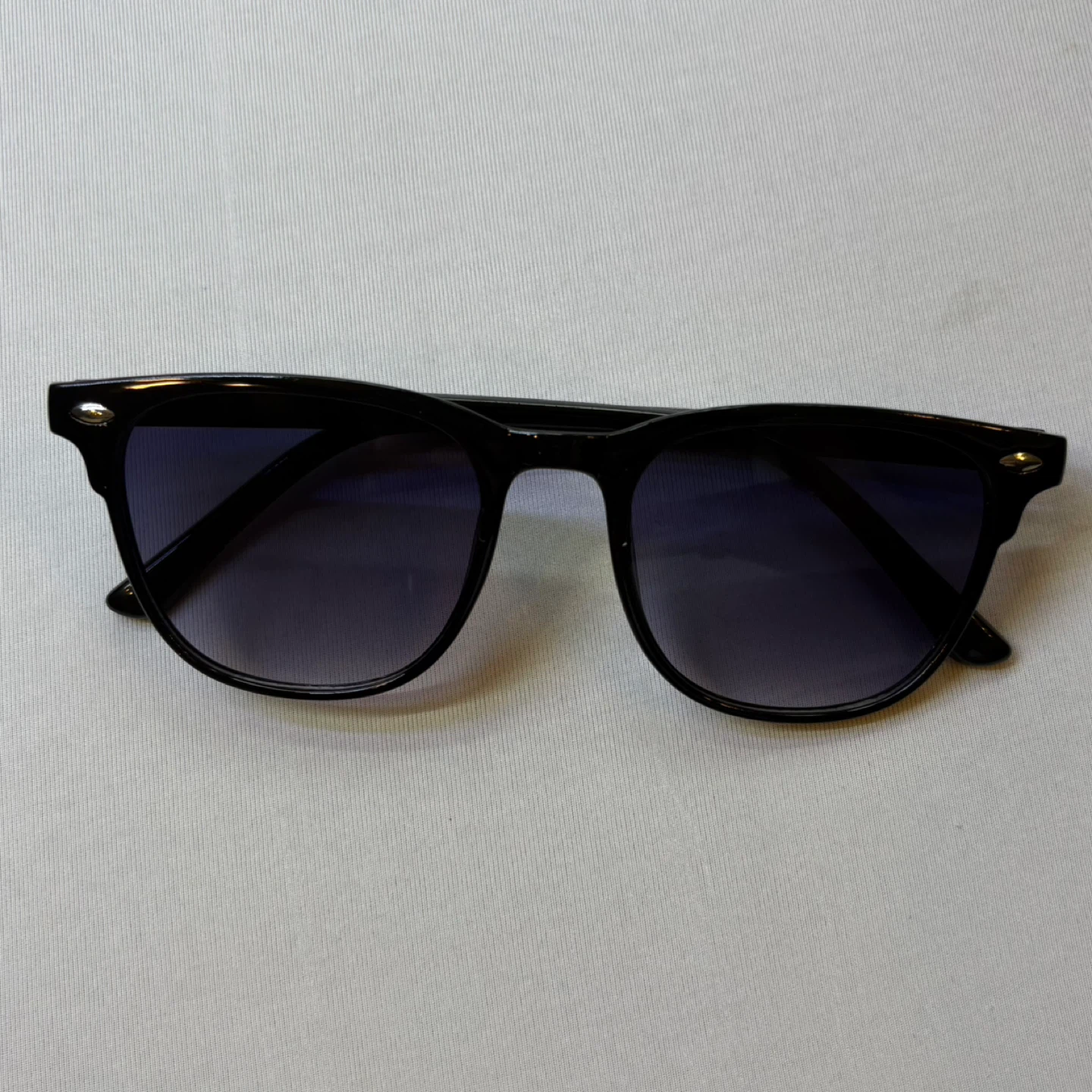 Meet Glasses Classic Black Gradient Sunglasses Round Frame 8 - photo 3