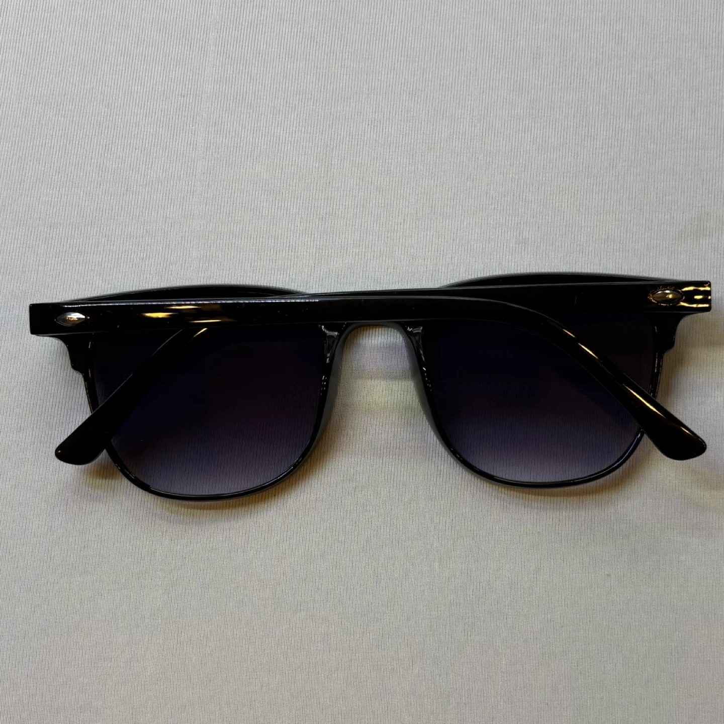 Meet Glasses Classic Black Gradient Sunglasses Round Frame 8 - photo 4