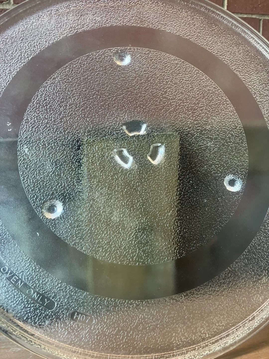 14-1/8” Glass Microwave Turntable Plate - Excellent Condition image indicator(4)