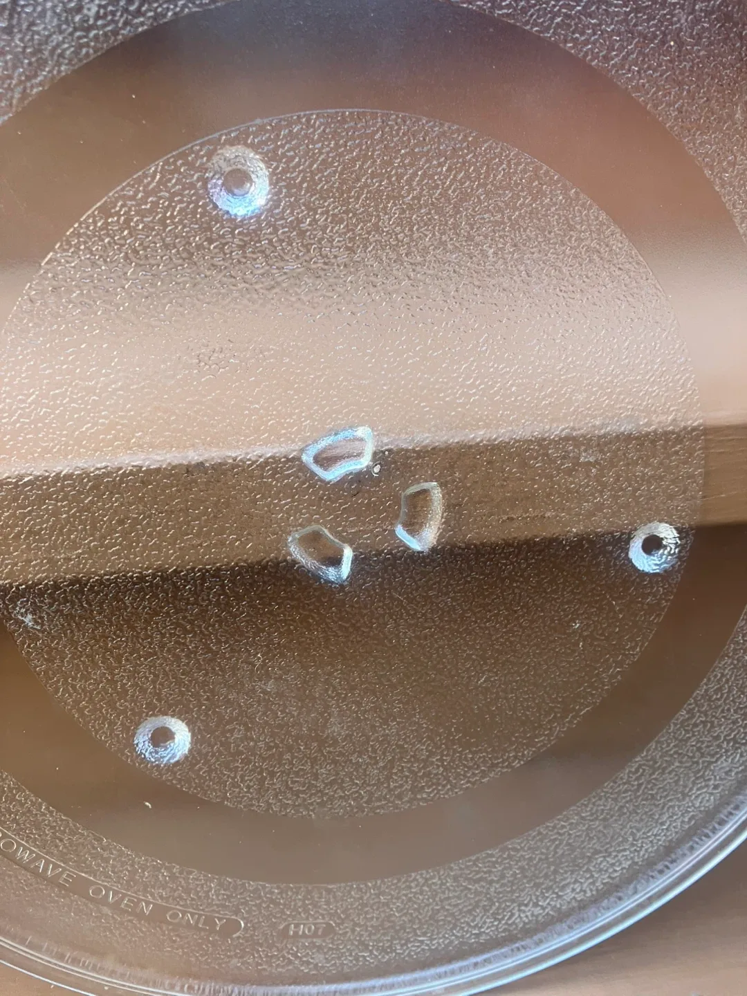 14-1/8” Glass Microwave Turntable Plate - Excellent Condition image indicator(2)