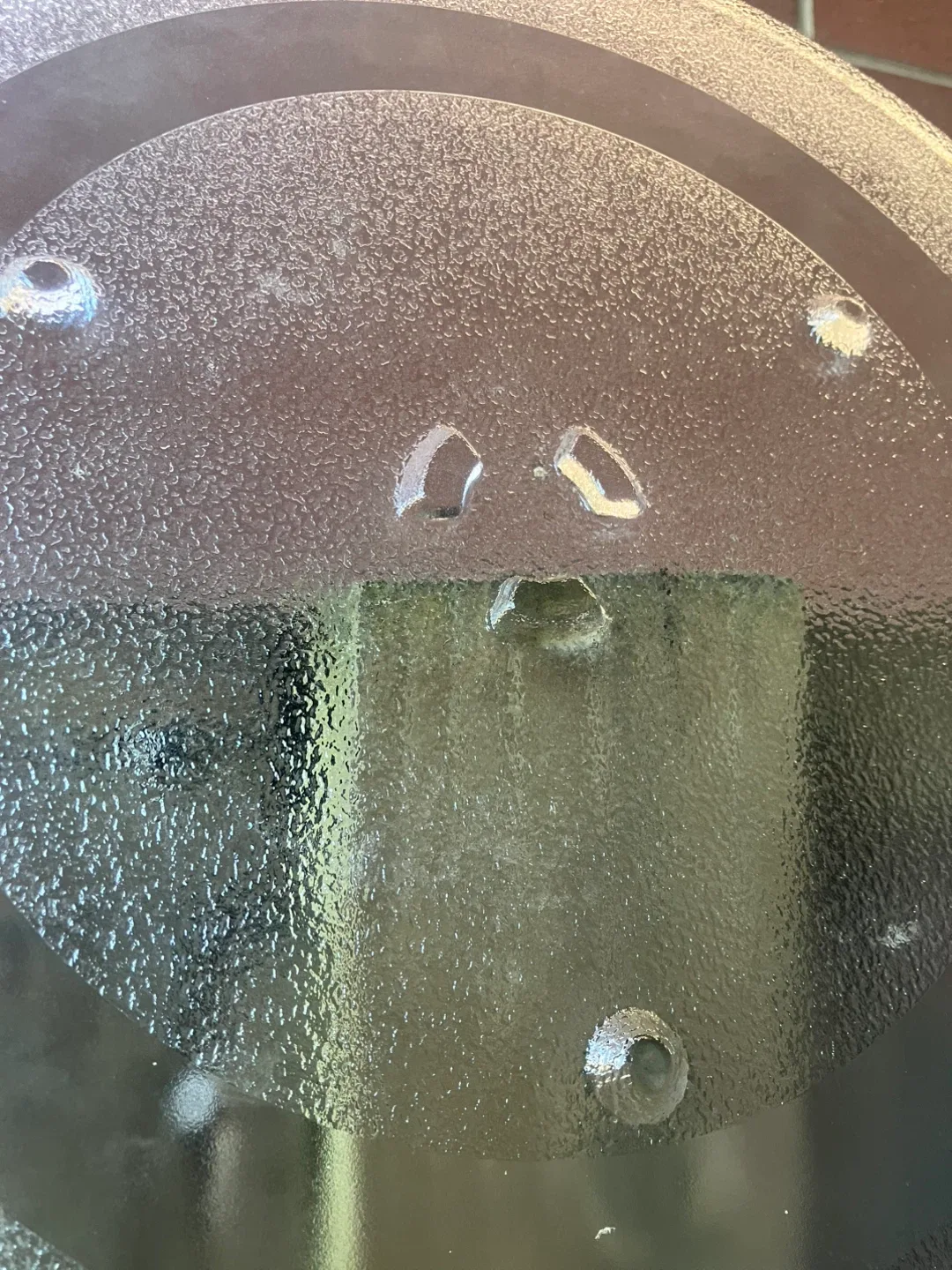 14-1/8” Glass Microwave Turntable Plate - Excellent Condition image indicator(9)