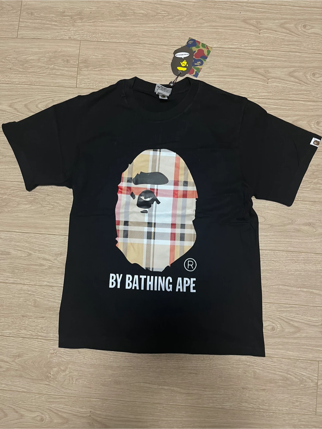 A burberry Bathing Ape (BAPE) Black Tee