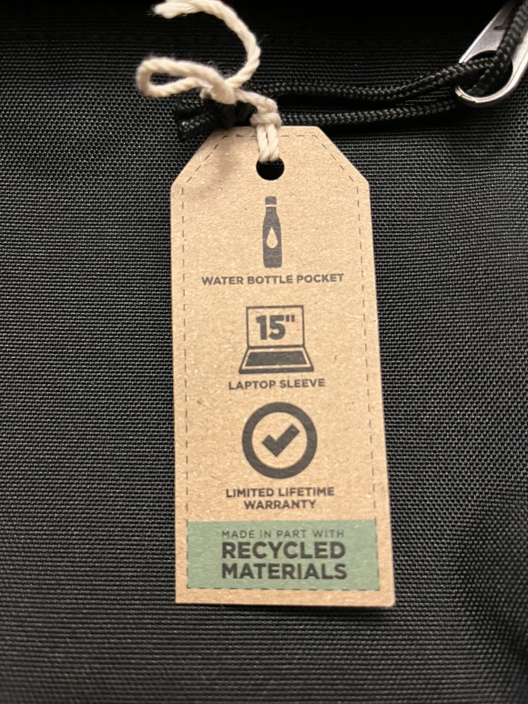 JanSport Superbreak Plus Black Backpack image indicator(3)