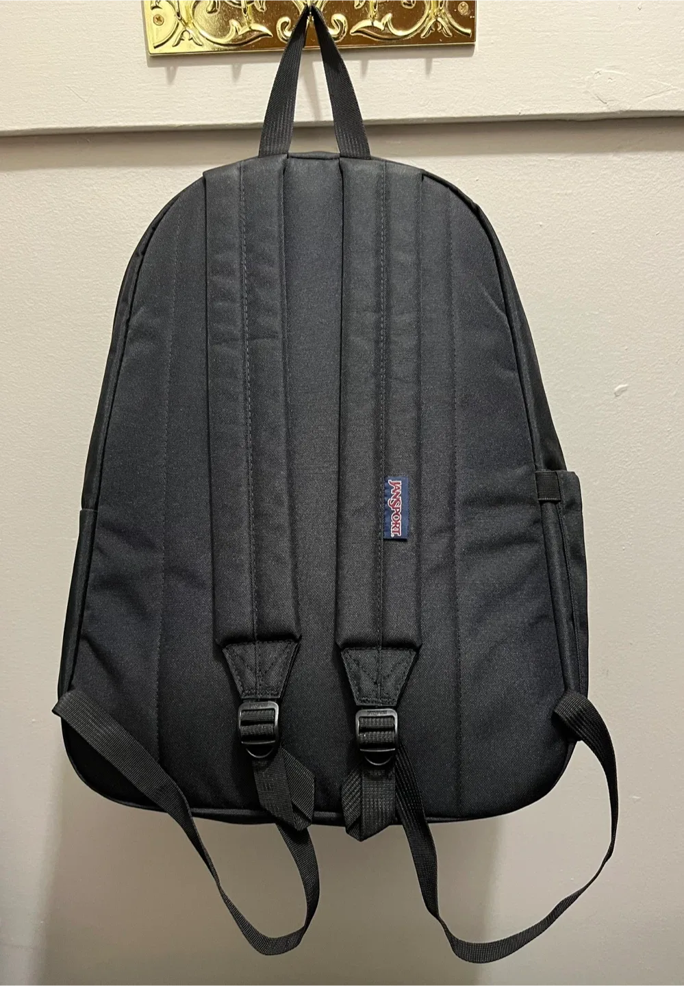 JanSport Superbreak Plus Black Backpack image indicator(2)