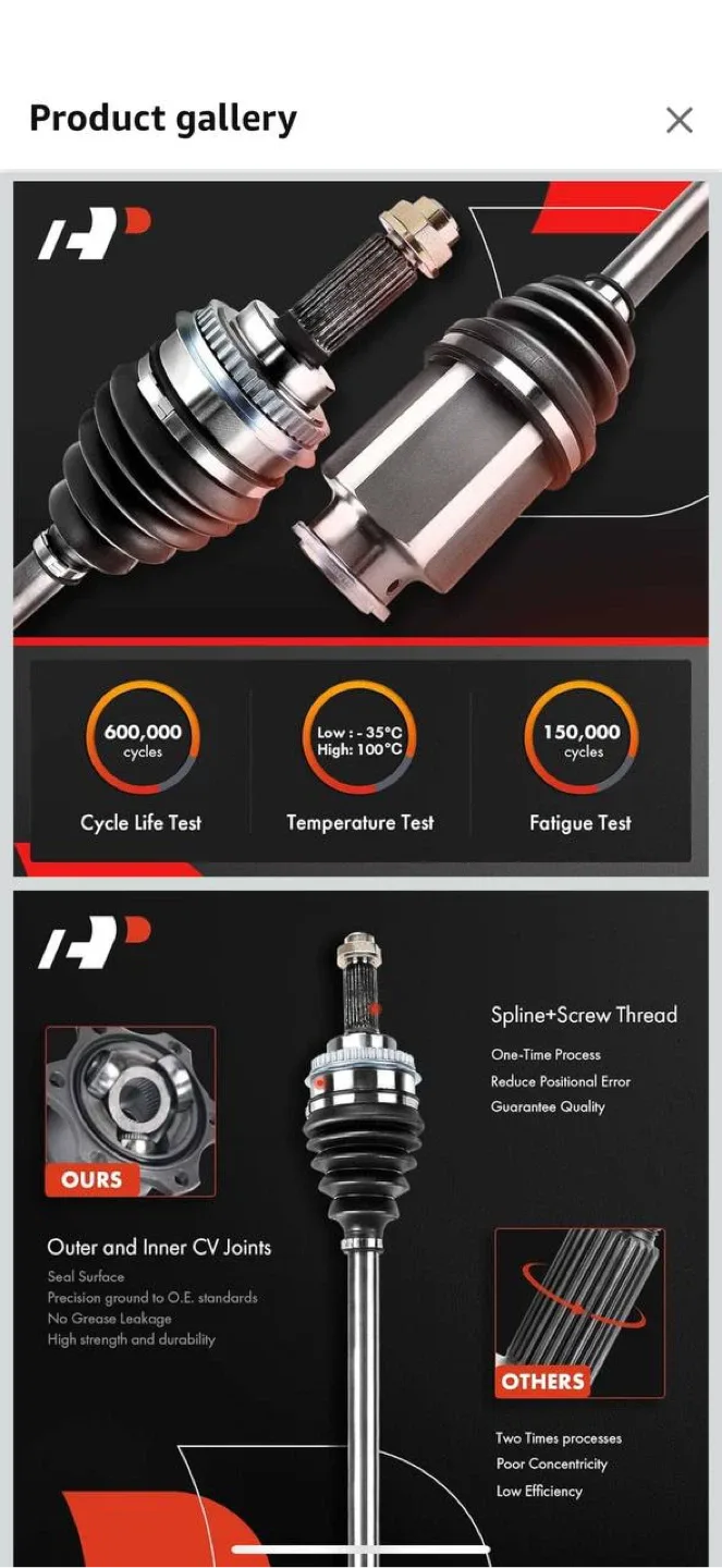 A-Premium CV Axle Shaft Assembly — Compatible with Hyundai Santa image indicator(3)